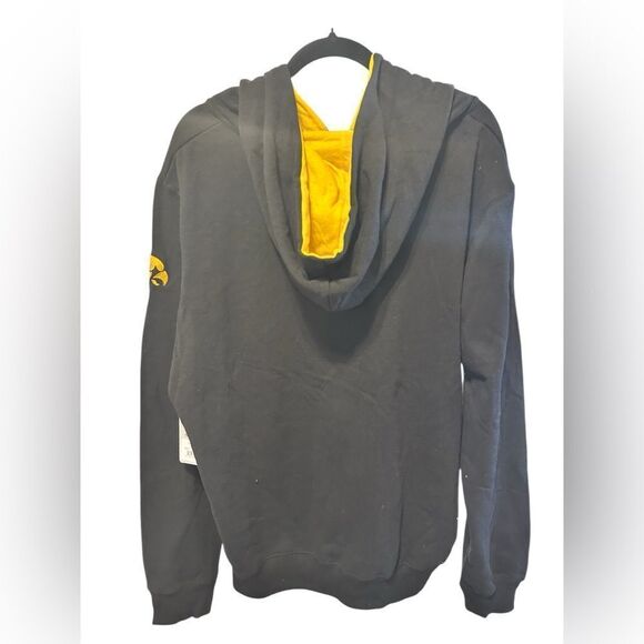 NWT Colosseum Women’s NCAA Black IOWA Hawkeyes Full Zip Hoodie - Size XXL - Picture 6 of 10